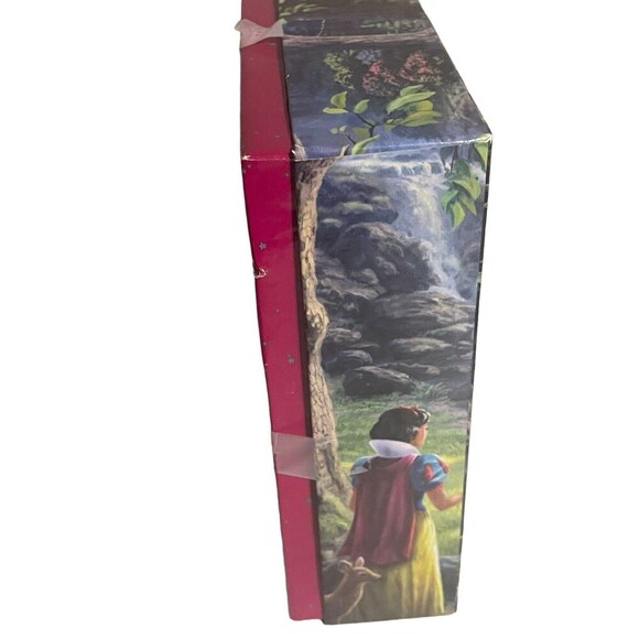 Disney Dreams Collection Thomas Kinkade Snow White Cottage Puzzle 750 Piece - Picture 9 of 10